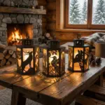 Mystic Animal Wood Lantern Collection | 3D Candle Holder Laser Templates | SVG DXF AI PDF PNG Glowforge Download - Image 4