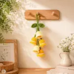 Bell Flowers Crochet Pattern PDF, Hanging Flower Crochet Pattern, Digital Download, Cottagecore Crochet Decor DIY Gift - Image 2