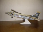PaperCraft kit F-14 Tomcat airplane 3d paper model crafting kit PDF plans to print cut & glue DIY paper craft template hobby puzzle decor - Image 5