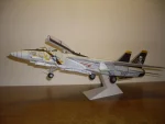 PaperCraft kit F-14 Tomcat airplane 3d paper model crafting kit PDF plans to print cut & glue DIY paper craft template hobby puzzle decor - Image 11