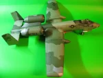 PaperCraft kit A-10 Warthog airplane 3d paper model crafting kit PDF plans to print cut & glue DIY paper craft template hobby puzzle decor - Image 7