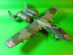 PaperCraft kit A-10 Warthog airplane 3d paper model crafting kit PDF plans to print cut & glue DIY paper craft template hobby puzzle decor - Image 4