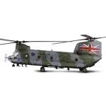 PaperCraft kit Chinook helicopter 3d paper model crafting kit PDF plans to print cut & glue DIY paper craft template hobby puzzle decor - Image 6