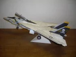 PaperCraft kit F-14 Tomcat airplane 3d paper model crafting kit PDF plans to print cut & glue DIY paper craft template hobby puzzle decor - Image 6