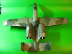 PaperCraft kit A-10 Warthog airplane 3d paper model crafting kit PDF plans to print cut & glue DIY paper craft template hobby puzzle decor - Image 2