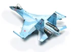 PaperCraft kit Su-35 Flanker airplane 3d paper model crafting PDF plans DIY template - Image 3