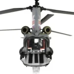 PaperCraft kit Chinook helicopter 3d paper model crafting kit PDF plans to print cut & glue DIY paper craft template hobby puzzle decor - Image 5