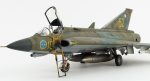 PaperCraft kit J-35 Draken airplane 3d paper model crafting kit PDF plans to print cut & glue DIY paper craft template hobby puzzle decor - Image 6
