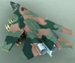 PaperCraft kit F-111 Aardvark airplane 3d paper model crafting kit PDF plans to print cut & glue DIY paper craft template hobby puzzle decor - Image 3