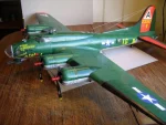 PaperCraft kit Boeing B-17G airplane 3d paper model crafting kit PDF plans DIY paper craft template hobby puzzle decor - Image 2