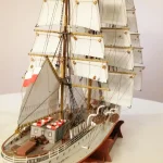 PaperCraft kit Dar Pomorza Sailing Ship 3d paper model crafting kit PDF plans to print cut & DIY paper craft template - Image 8