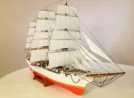 PaperCraft kit Dar Pomorza Sailing Ship 3d paper model crafting kit PDF plans to print cut & DIY paper craft template - Image 11