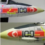 PaperCraft kit F-14A Tomcat airplane 3d paper model crafting kit PDF plans to print cut & glue DIY paper craft template hobby puzzle decor - Image 9