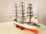 PaperCraft kit Dar Pomorza Sailing Ship 3d paper model crafting kit PDF plans to print cut & DIY paper craft template - Image 10