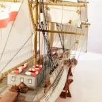 PaperCraft kit Dar Pomorza Sailing Ship 3d paper model crafting kit PDF plans to print cut & DIY paper craft template - Image 5
