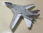 PaperCraft kit F-14A Tomcat airplane 3d paper model crafting kit PDF plans to print cut & glue DIY paper craft template hobby puzzle decor - Image 6