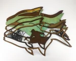 Fisherman SVG, 3D Layered Fish, Fishing Scene File, Glowforge Cut File - Image 5