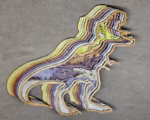 T-Rex Multilayer SVG Layered Art, 3D Dinosaur - Image 6