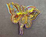 Butterfly Woman SVG 3D Layered Silhouette, Laser Cut 7 Layer - Image 5