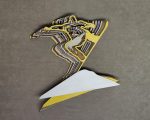 Snowboarder SVG 3D Layered Mountain Silhouette, Alpine Extreme Sports, Glowforge Laser Cut 7 Layer - Image 4