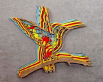 Hummingbird SVG 3D Layered Mandala, Flower Animal Cut File, Glowforge Laser Cut 6 Layer - Image 5