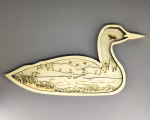 Loon SVG 3D Layered Mandala, Lake Animal Cut File, Glowforge Laser Cut Multilayer - Image 6