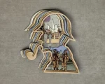 Sherlock Holmes SVG 3D Layered Silhouette, Detective Cut File, Laser Cut 9 Layer - Image 5