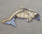 Dolphin SVG 3D Layered Silhouette, Ocean Sea Life Cut File, Laser Cut 6 Layer - Image 5