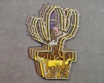 Cactus SVG 3D Layered Mandala, Desert Succulent Laser Cut File - Image 5