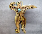 Bodybuilder SVG, Layered Gym Art, Muscle Man Silhouette, Glowforge Laser Cut - Image 5