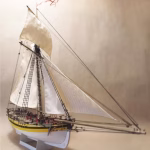 PaperCraft kit HMS Alert Coureur 3d paper model crafting kit PDF plans DIY template - Image 16