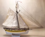 PaperCraft kit HMS Alert Coureur 3d paper model crafting kit PDF plans DIY template - Image 5