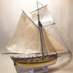 PaperCraft kit HMS Alert Coureur 3d paper model crafting kit PDF plans DIY template - Image 7