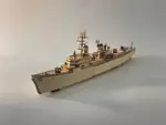 Warship Model Laser Cut Files SVg DxF DwG Ai | Wooden Battleship Blueprint | CNC Laser Cut Ship Model | DIY Naval Decor - Image 4