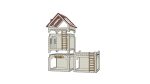Dollhouse 3mm, 4mm plywood. Laser cut files SVG, DXF, CDR Digital product - Image 4