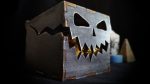 Halloween box 3mm, 4mm, 5mm, 6mm. Laser cut files SVG, DXF, CDR Digital product - Image 3