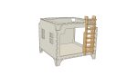 Dollhouse 3mm, 4mm plywood. Laser cut files SVG, DXF, CDR Digital product - Image 5