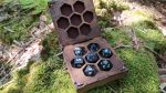 Dice box. 3mm, 1/8inch, 4mm, 5mm. Laser cut files SVG, PDF, CDR Digital product - Image 5
