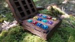 Dice box. 3mm, 3.175mm, 4mm, 5mm. Laser cut files SVG, PDF, CDR Digital product - Image 2