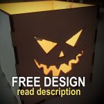 Halloween Candy Box Laser Cut File (SVG, DXF, CDR)