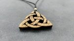 Celtic knot pendant. Laser cut files SVG, PDF, CDR Digital product - Image 3