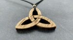Celtic knot pendant. Laser cut files SVG, PDF, CDR Digital product - Image 5