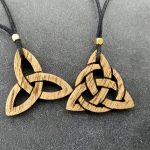 Celtic knot pendant. Laser cut files SVG, PDF, CDR Digital product