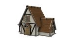 Farmer’s house 3mm, 4mm plywood. Laser cut files SVG, DXF, CDR Digital product - Image 6