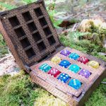 Dice box. 3mm, 3.175mm, 4mm, 5mm. Laser cut files SVG, PDF, CDR Digital product