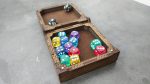 Dice box. 3mm, 3.175mm, 4mm, 5mm. Laser cut files SVG, PDF, CDR Digital product - Image 2