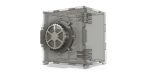 Combination-Lock Safe Laser Cut Template: Mechanized Box (SVG PDF CDR Digital Download - Image 5