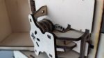 Combination-Lock Safe Laser Cut Template: Mechanized Box (SVG PDF CDR Digital Download - Image 3