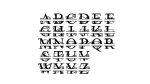 Split Letter Monogram Swirls: Laser Cut Files (SVG, PDF, CDR) - Image 2