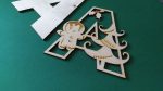 Christmas Letters 26 vector letters. Laser cut files SVG, PDF, CDR Digital product - Image 2
